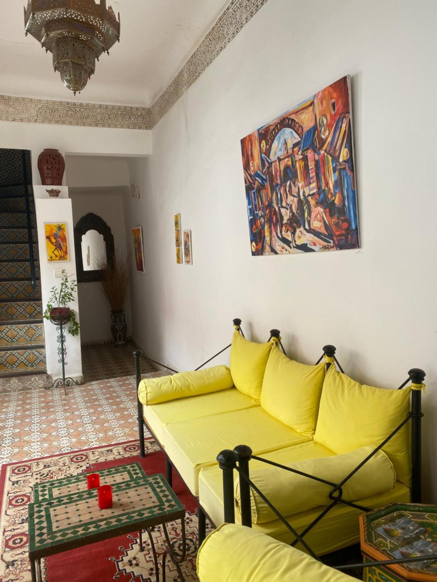 Dar Sarah-Mouassine-Marrakech, Riad Authentique Idealement Situe Марракеш Экстерьер фото